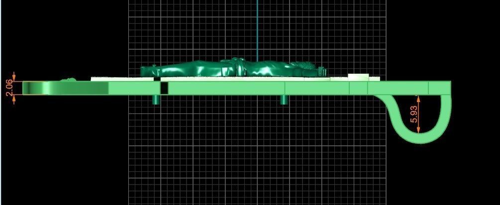 cross crucifix jesus without stones 3D print model_23