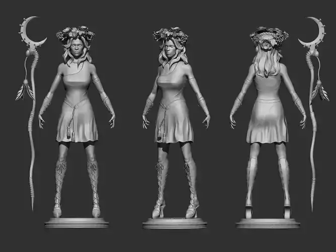 Ukrainian female mythological character of Mavka