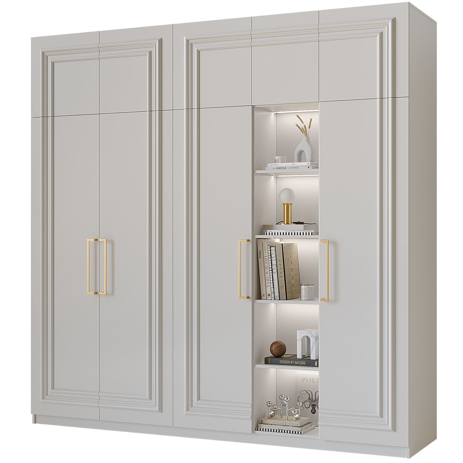 Wardrobe 10 3D model_2