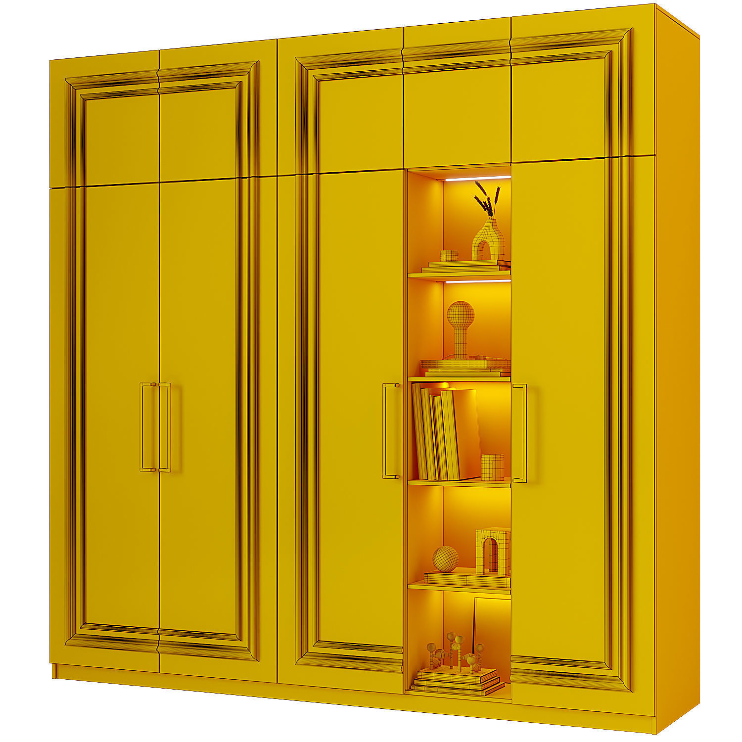 Wardrobe 10 3D model_11