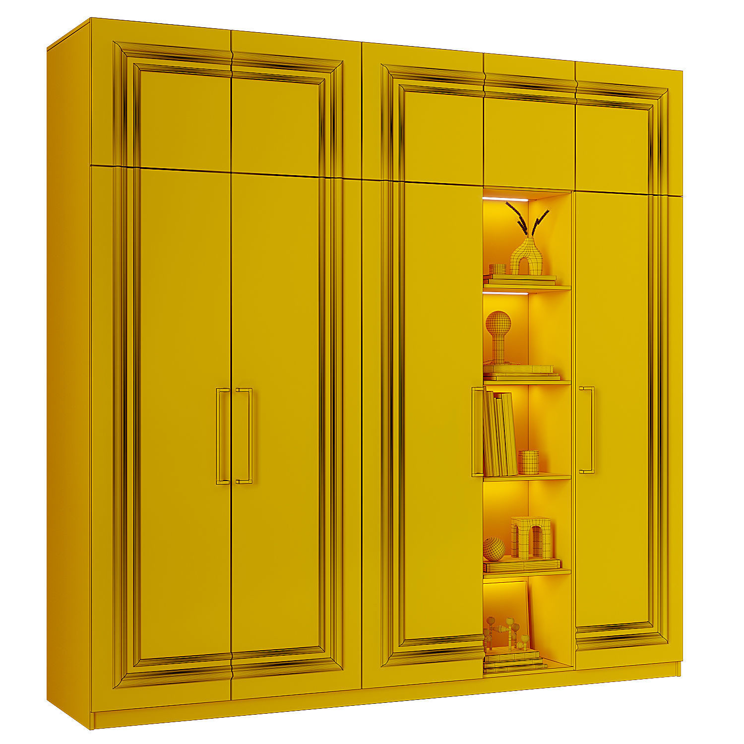 Wardrobe 10 3D model_10
