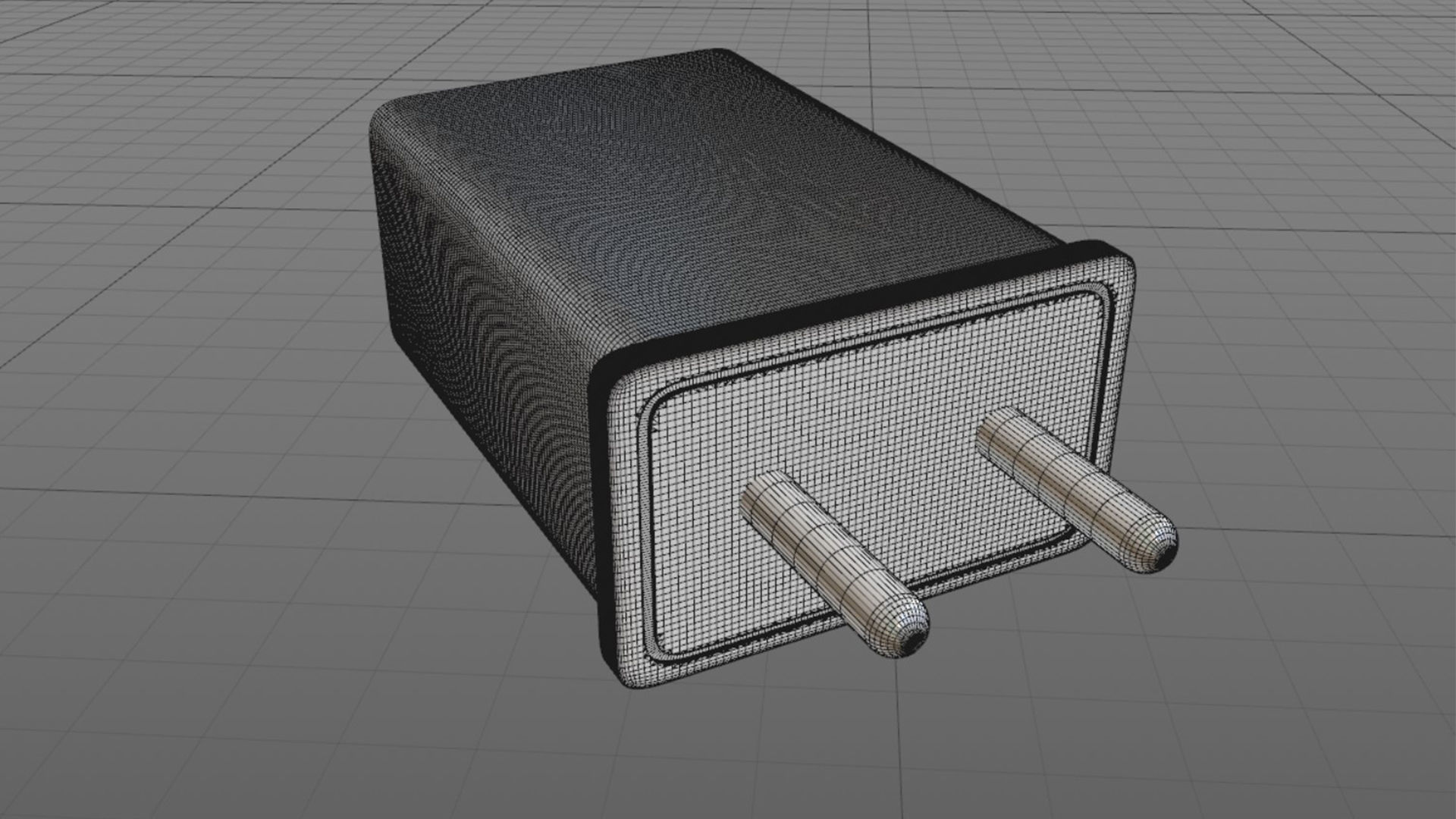 Mobile Charger 3D model_4