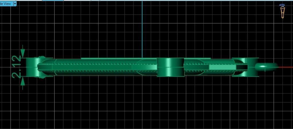  cross with stones 3D print model_17
