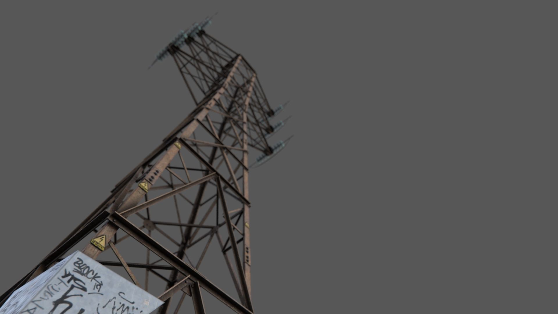 Power Line 3D model_15