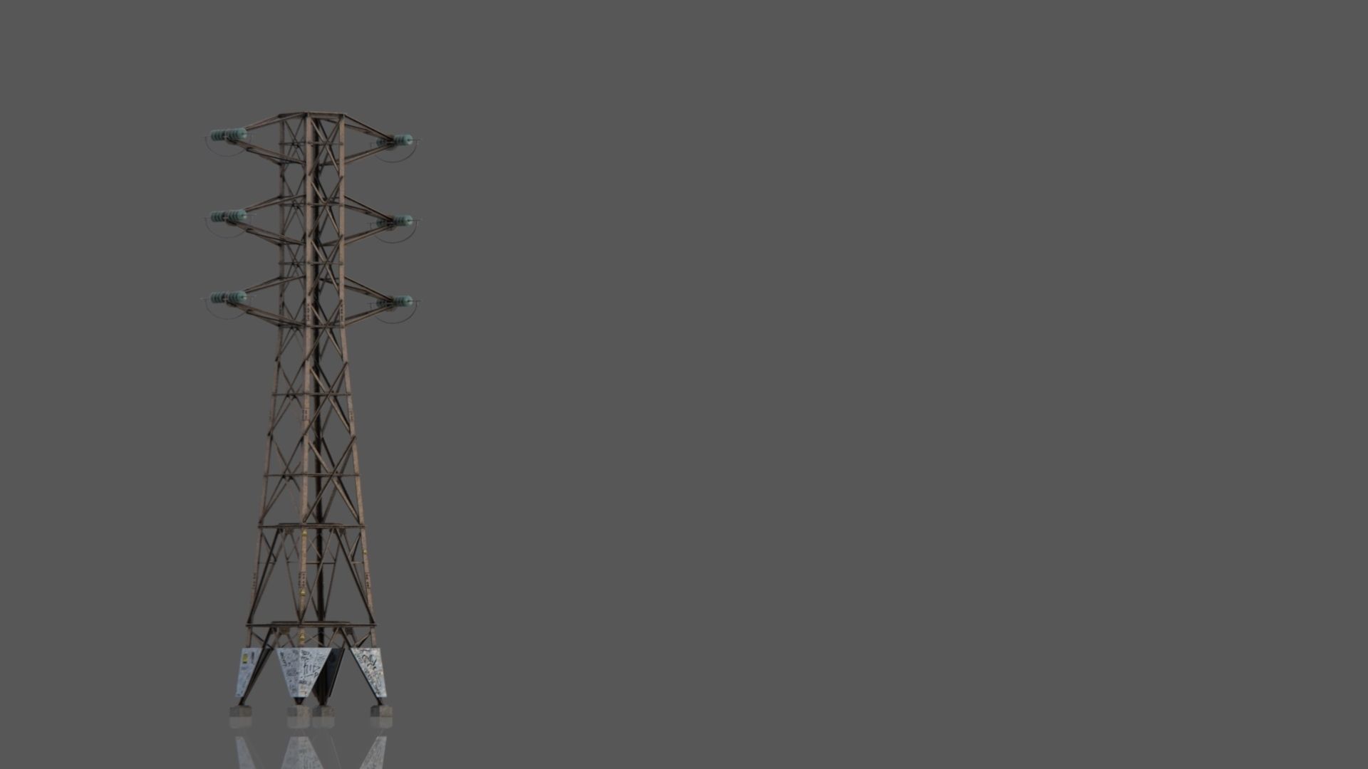 Power Line 3D model_14