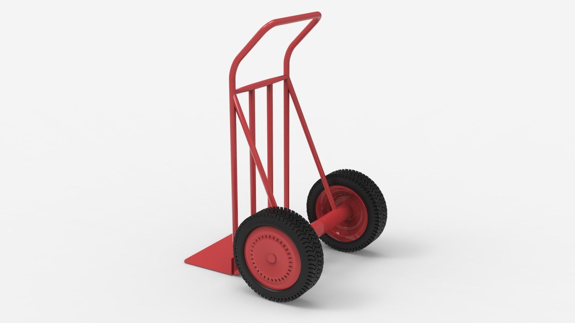 HANDCART 01-RED 3D model_13