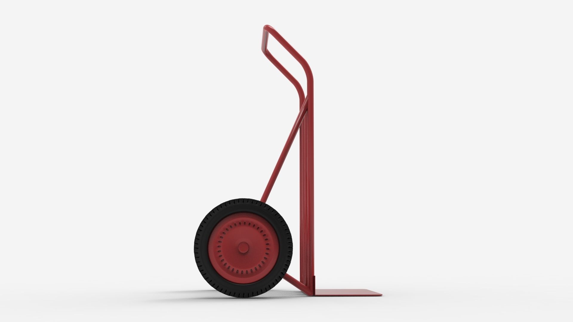 HANDCART 01-RED 3D model_2