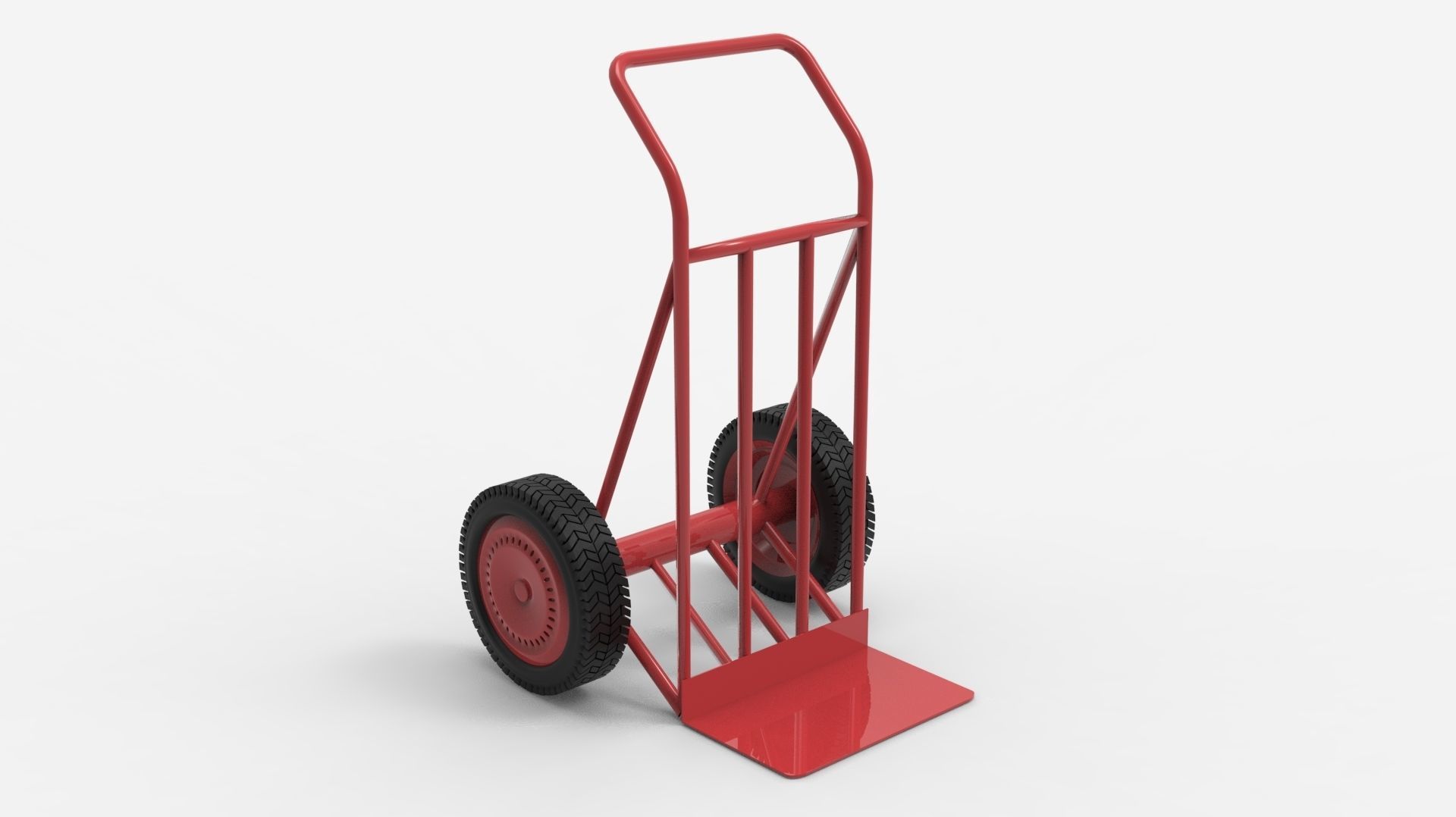 HANDCART 01-RED 3D model_36