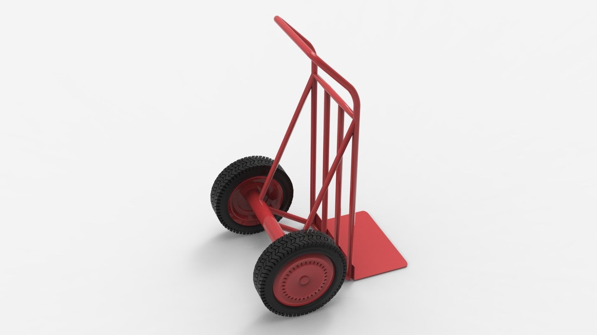 HANDCART 01-RED 3D model_20
