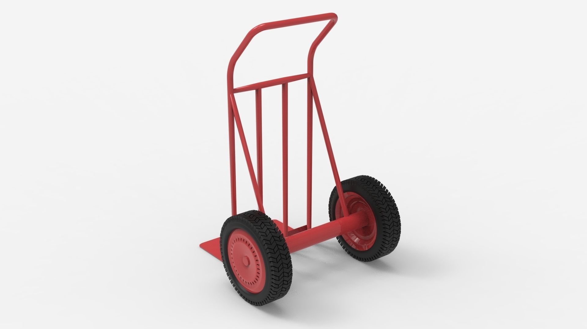 HANDCART 01-RED 3D model_15