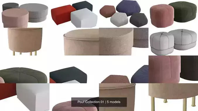 Pouf Collection 01
