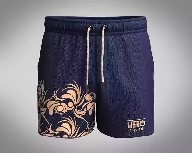 Mens Shorts-Hero Squad