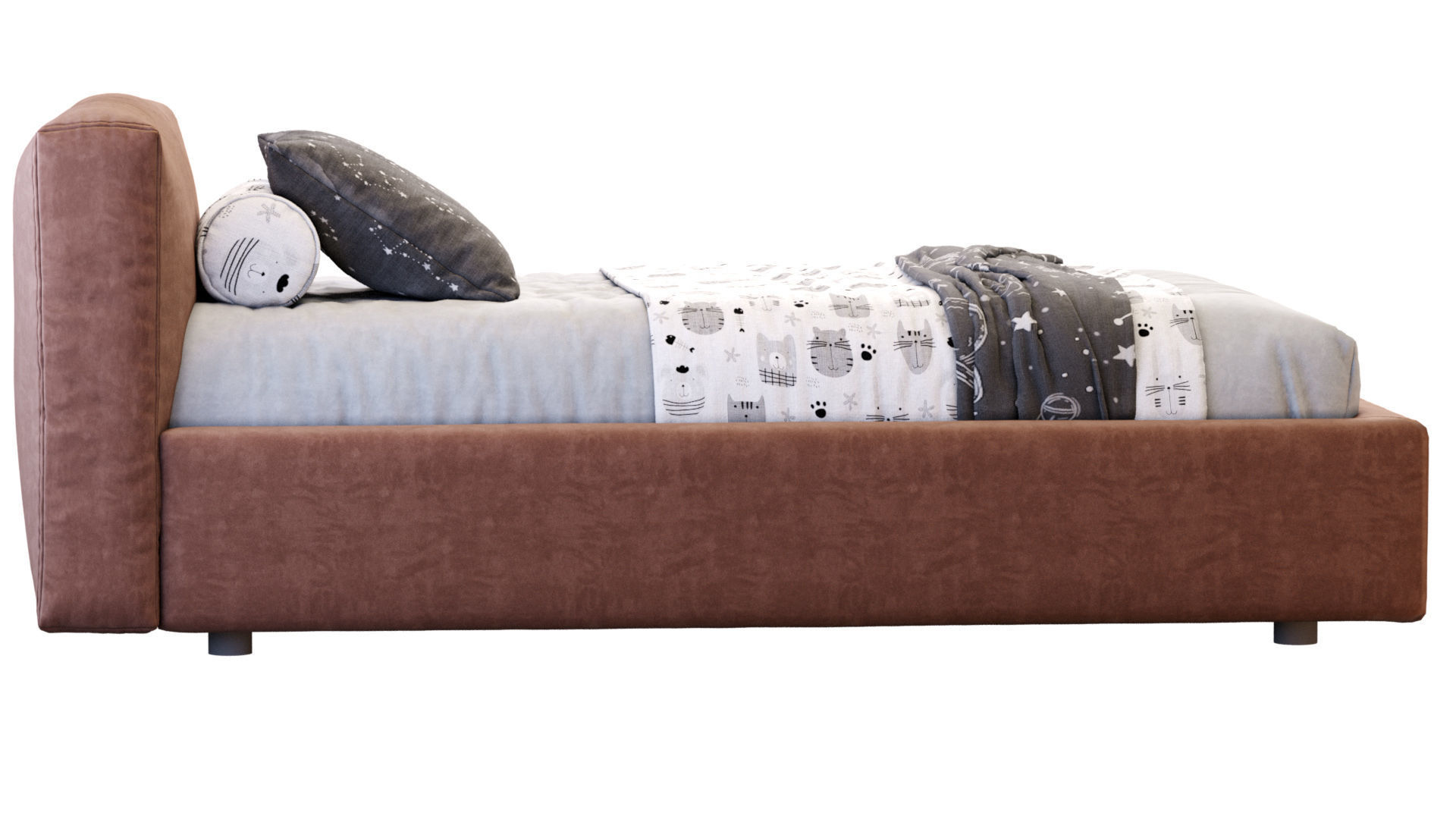 Bed Cooper By Frigerio 3D model_2