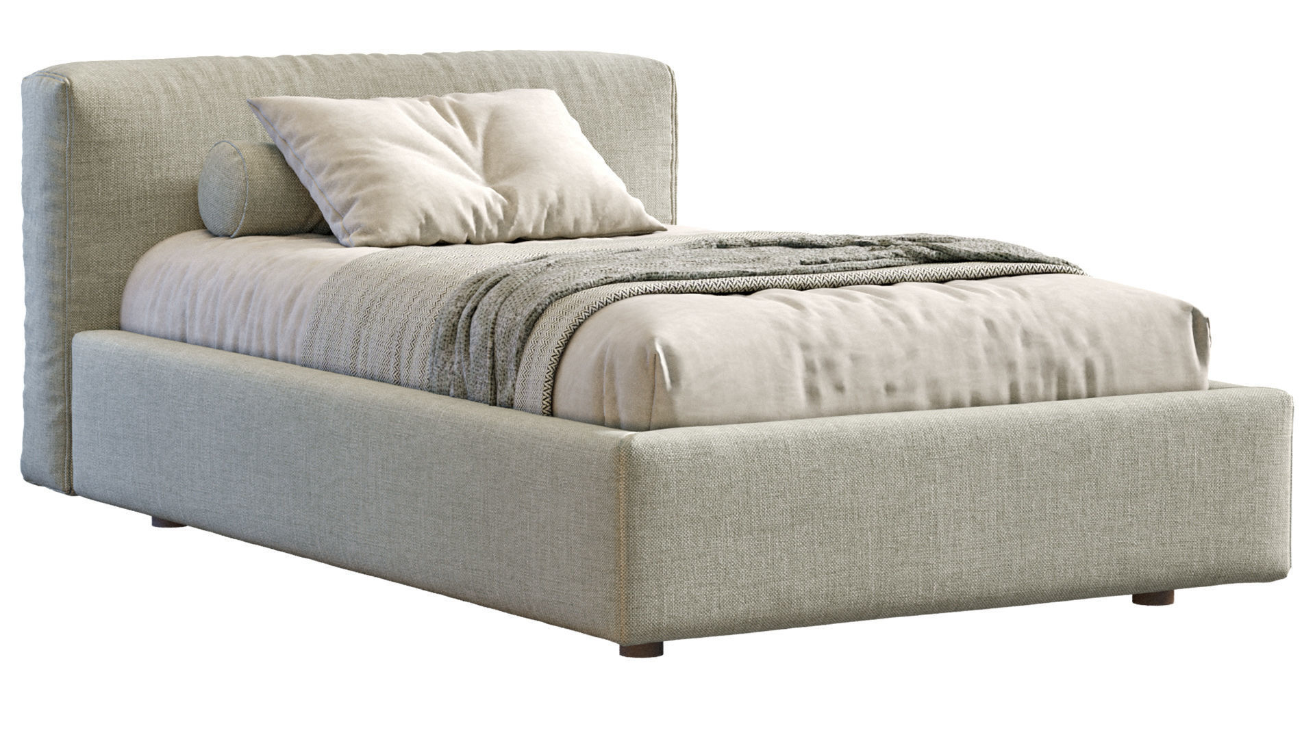 Bed Cooper By Frigerio 3D model_1