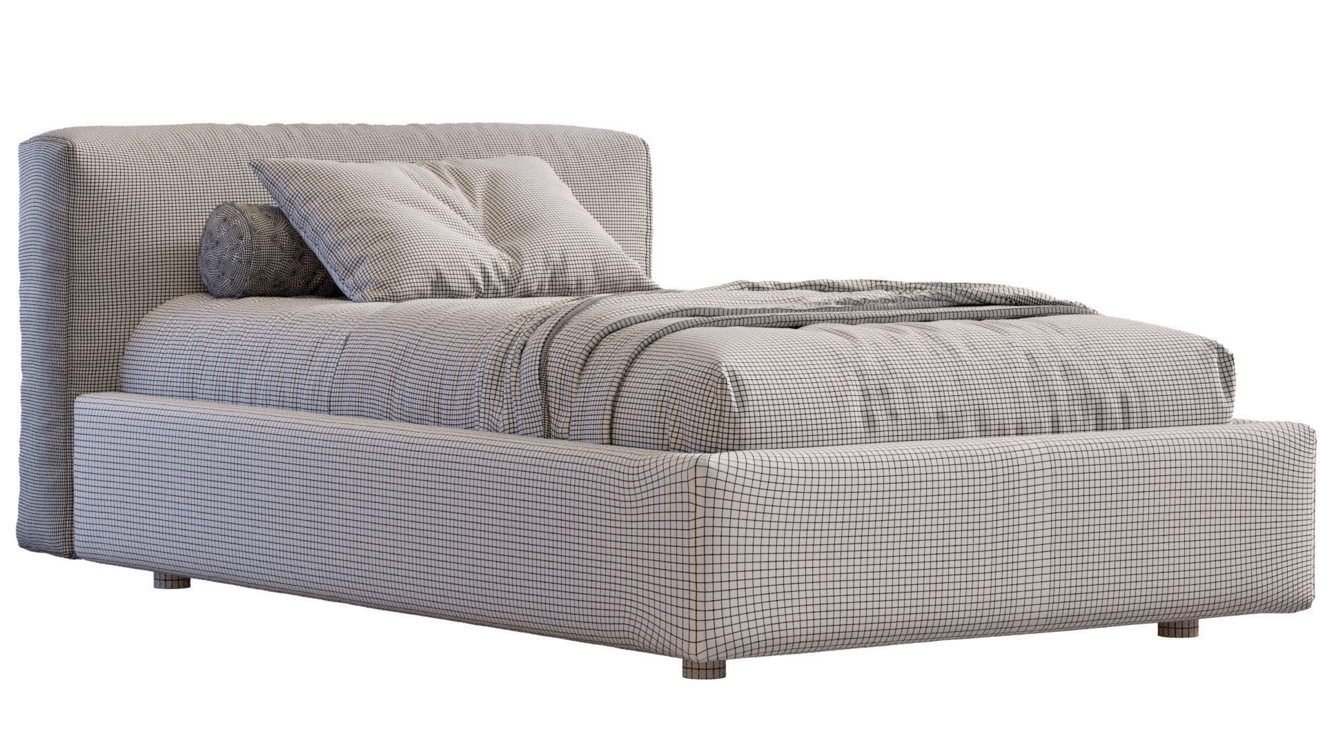 Bed Cooper By Frigerio 3D model_11