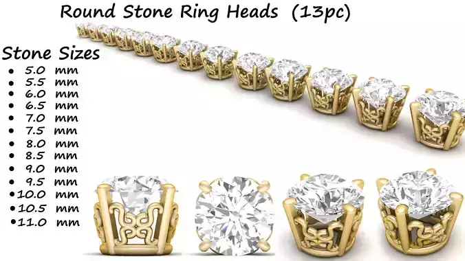 Ring Heads Type 13 -13pc 