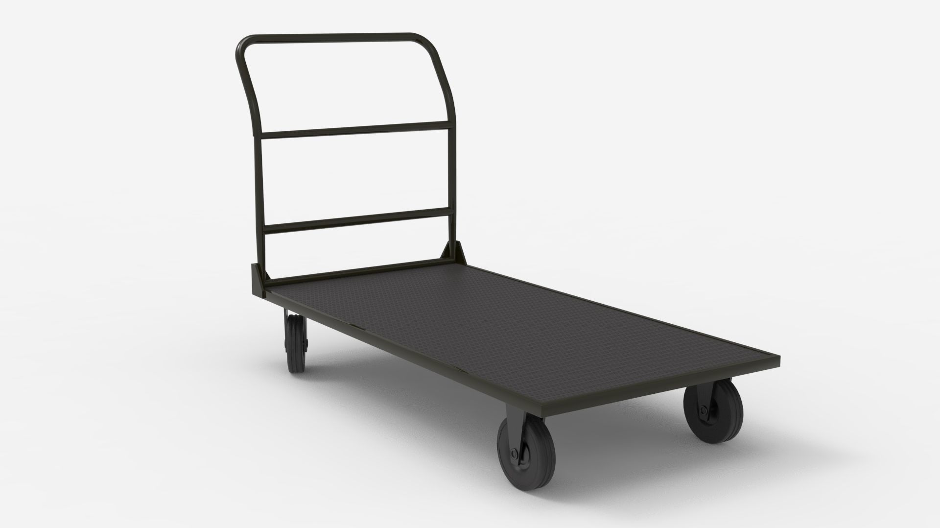 HANDCART 02-BLACK 3D model_4