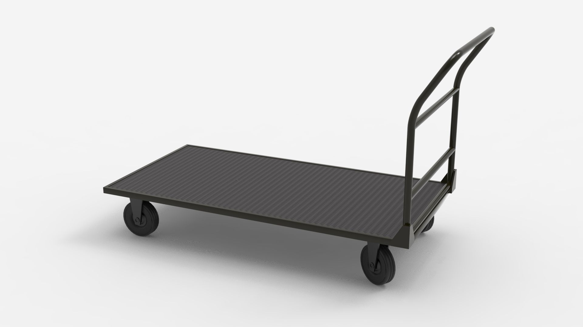 HANDCART 02-BLACK 3D model_2