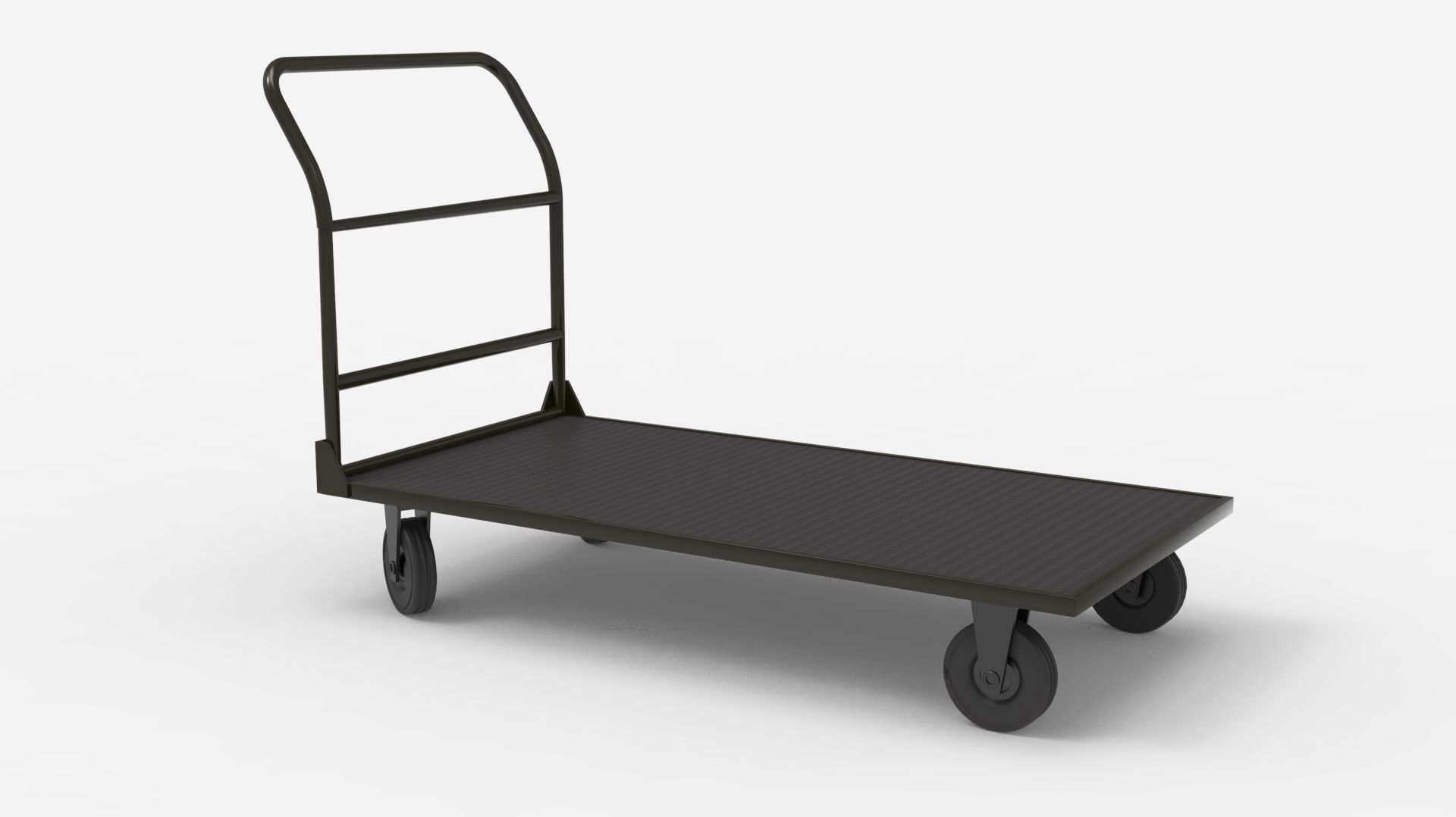 HANDCART 02-BLACK 3D model_9