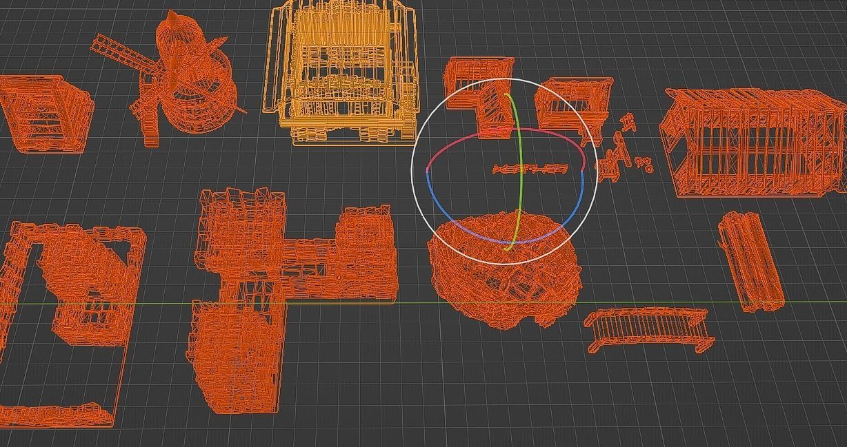 Low Poly Stylized Building Pack free VR / AR / low poly 3D model CGTrader