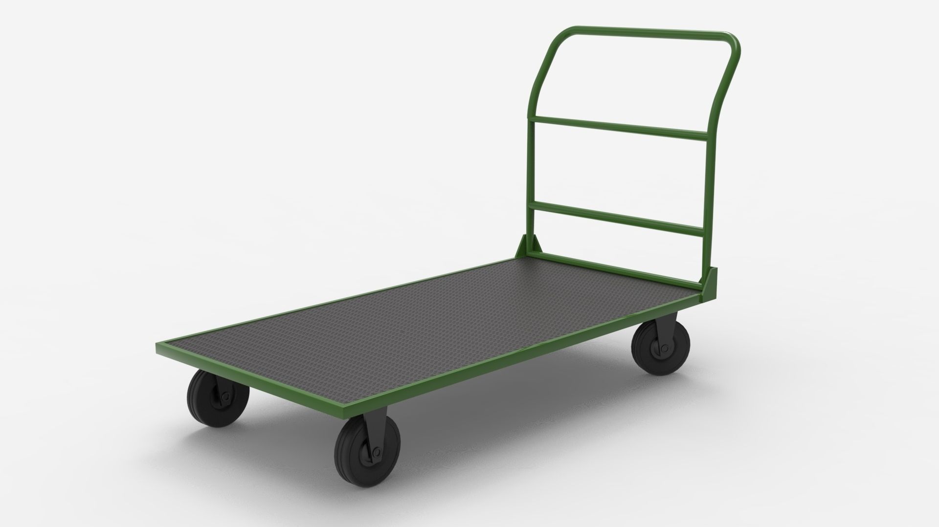 HANDCART 02-GREEN 3D model_23