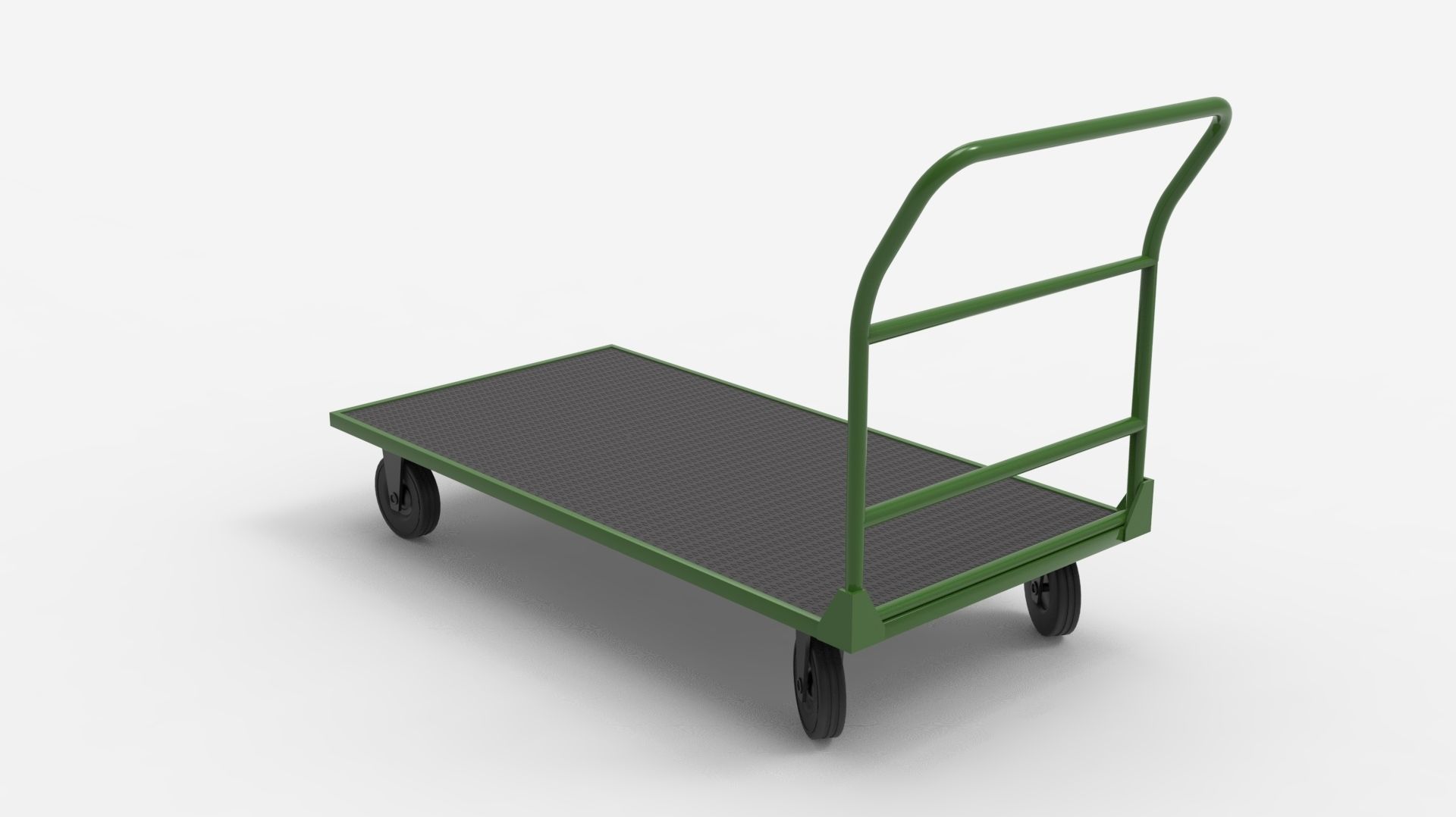 HANDCART 02-GREEN 3D model_2