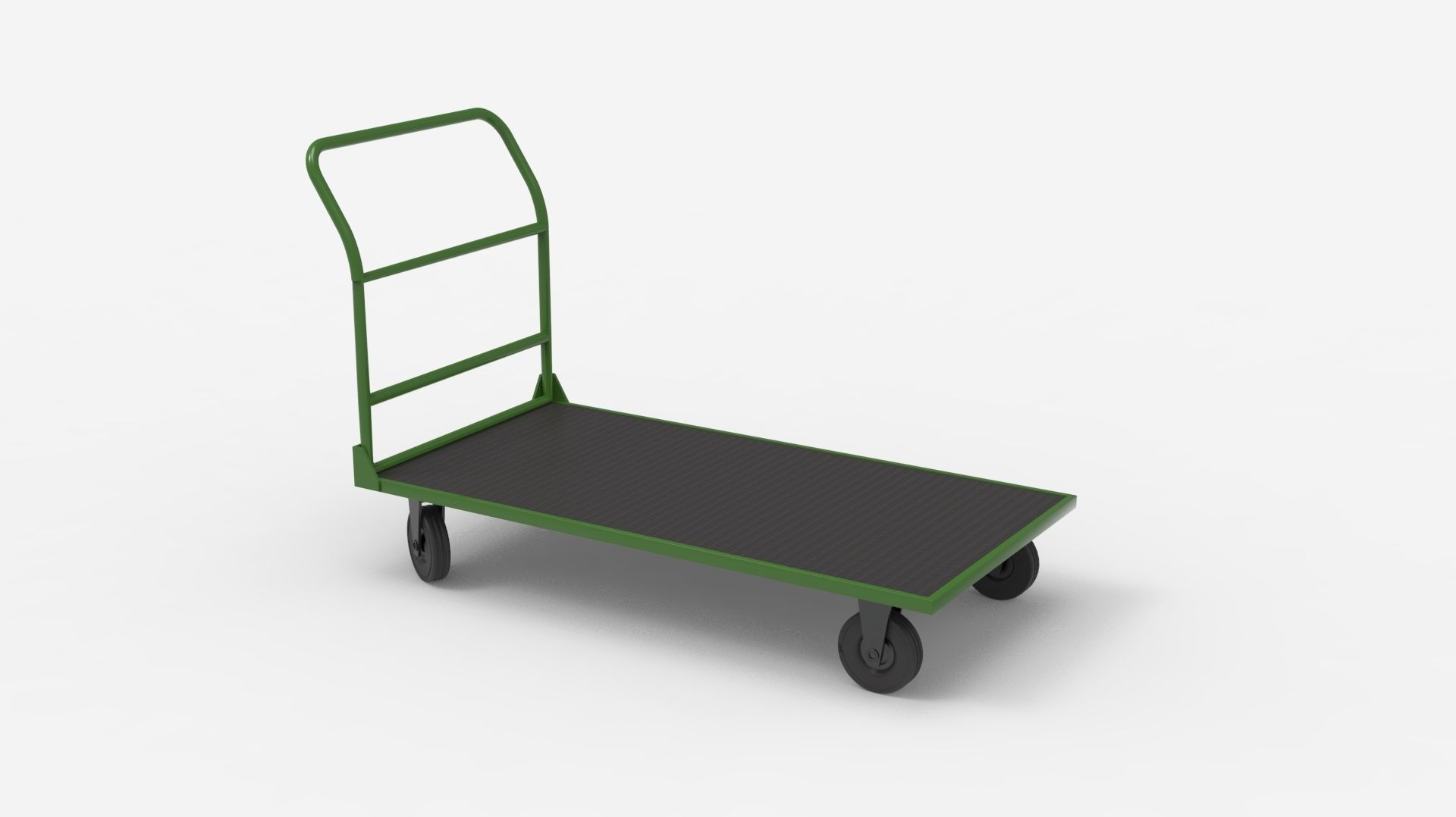 HANDCART 02-GREEN 3D model_12