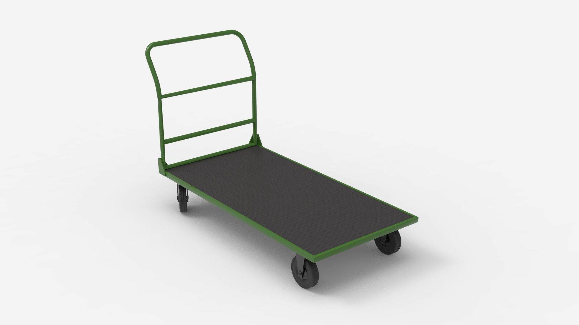 HANDCART 02-GREEN 3D model_16