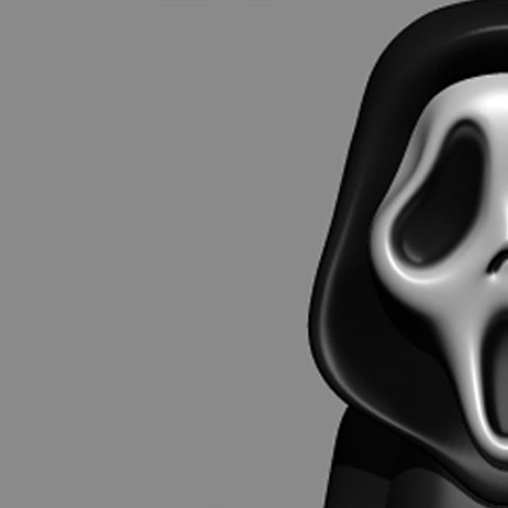 Ghost Face 3D print model_9