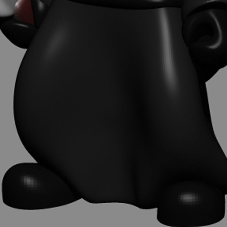 Ghost Face 3D print model_7