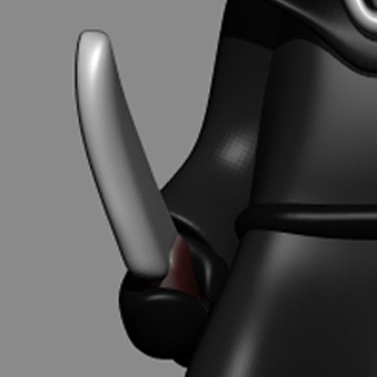 Ghost Face 3D print model_10