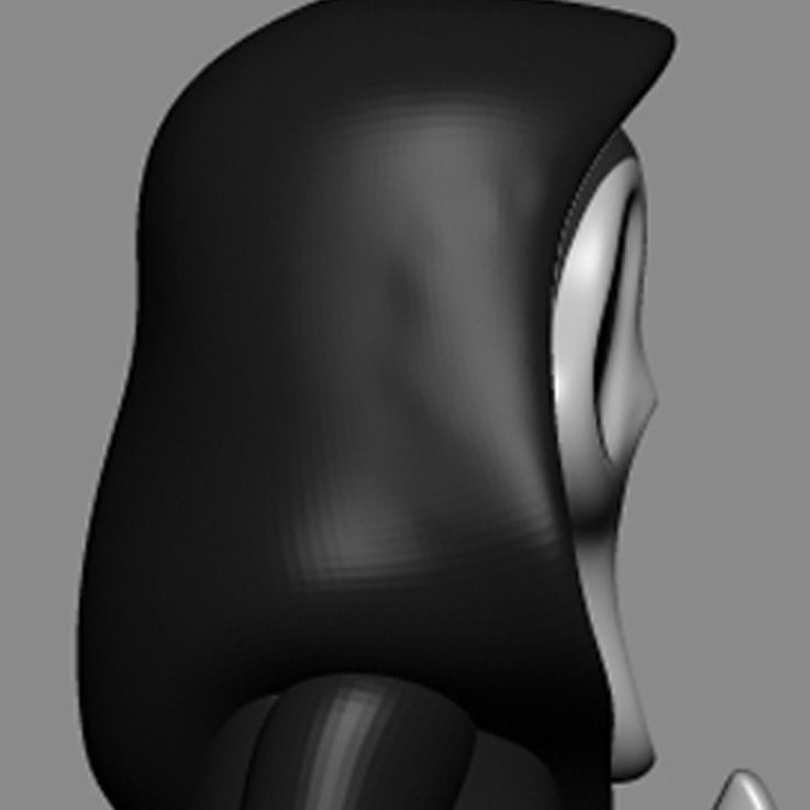 Ghost Face 3D print model_1