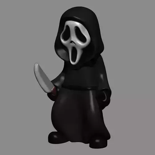 Ghost Face 3D print model
