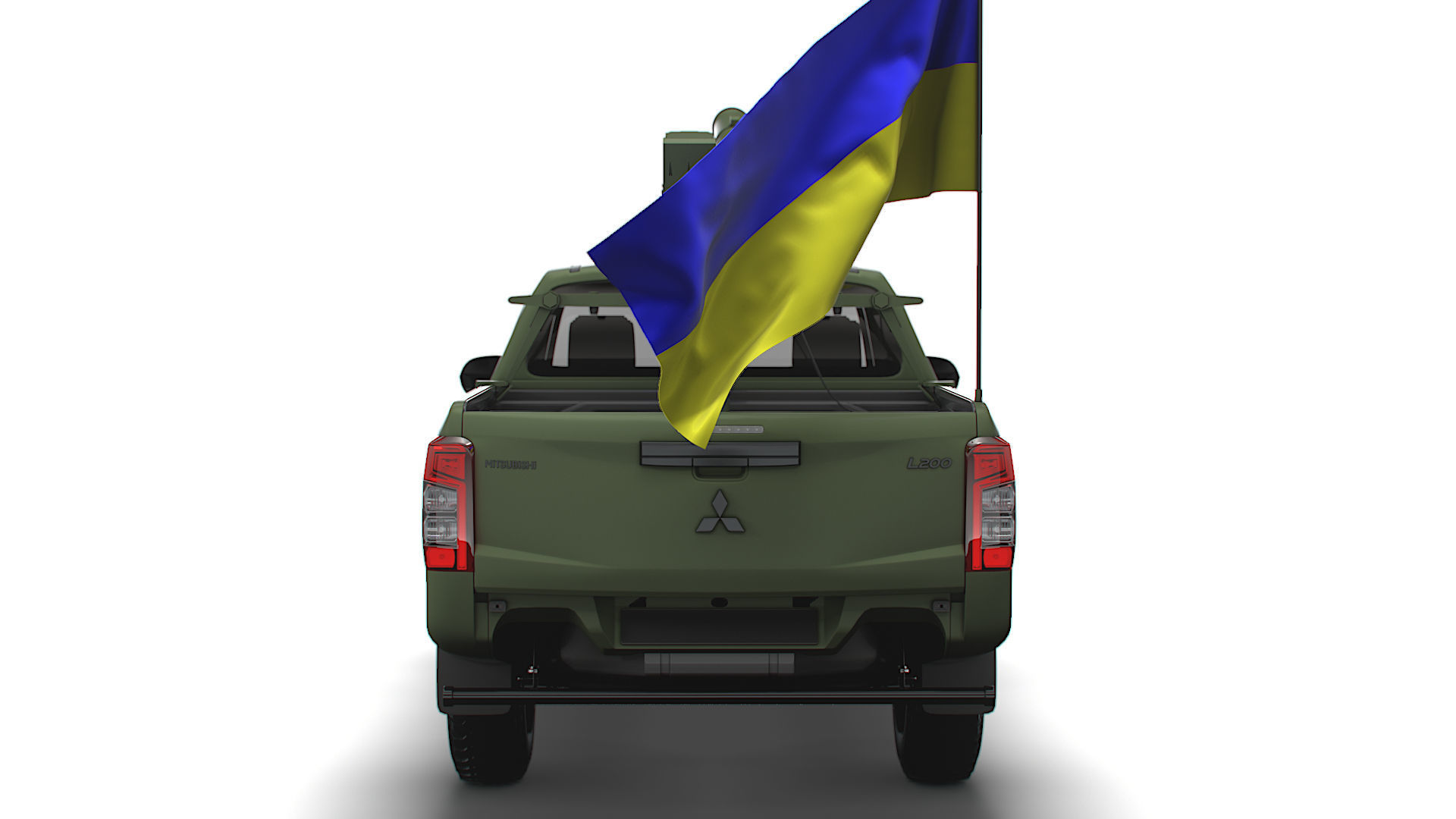 Mitsubishi L200 ATGM Stugna P 2022 3D model_10