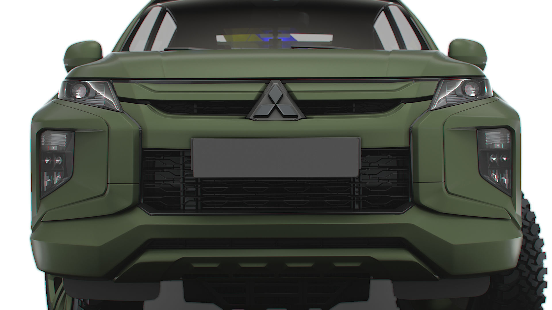 Mitsubishi L200 ATGM Stugna P 2022 3D model_7