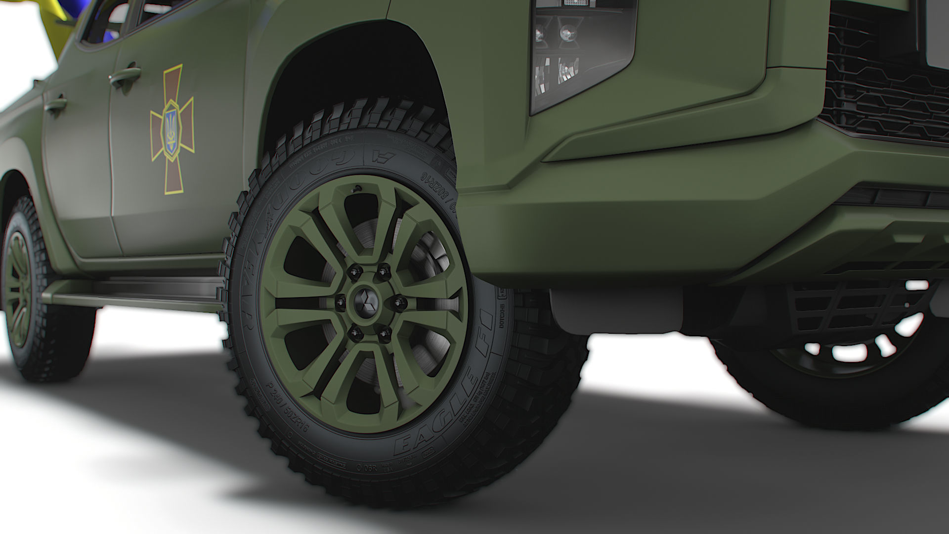 Mitsubishi L200 ATGM Stugna P 2022 3D model_5