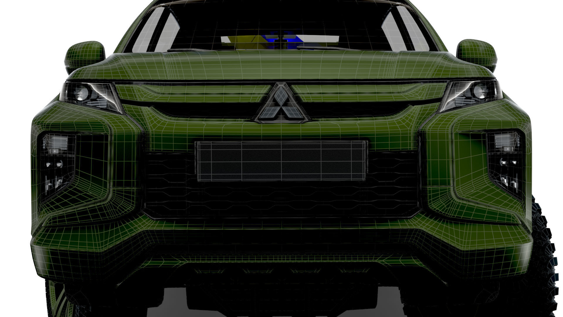 Mitsubishi L200 ATGM Stugna P 2022 3D model_19