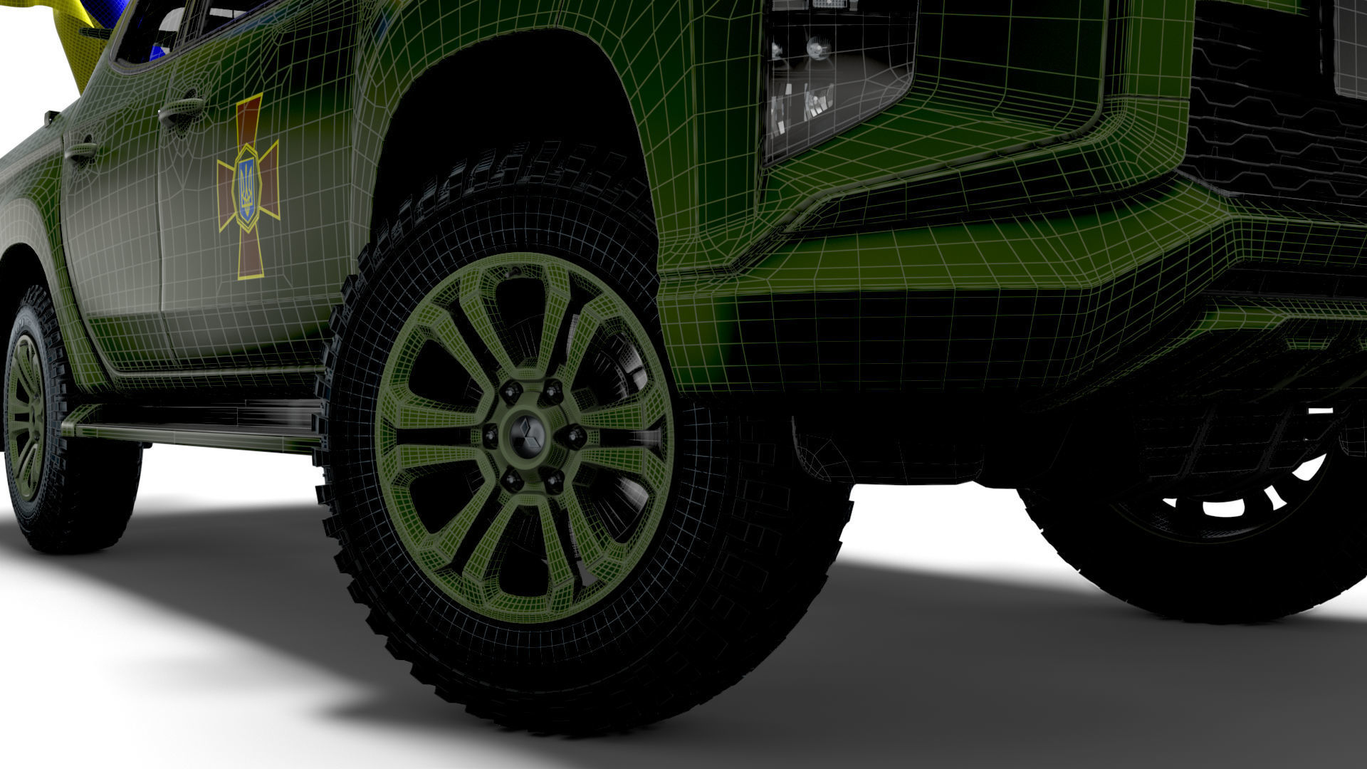 Mitsubishi L200 ATGM Stugna P 2022 3D model_17