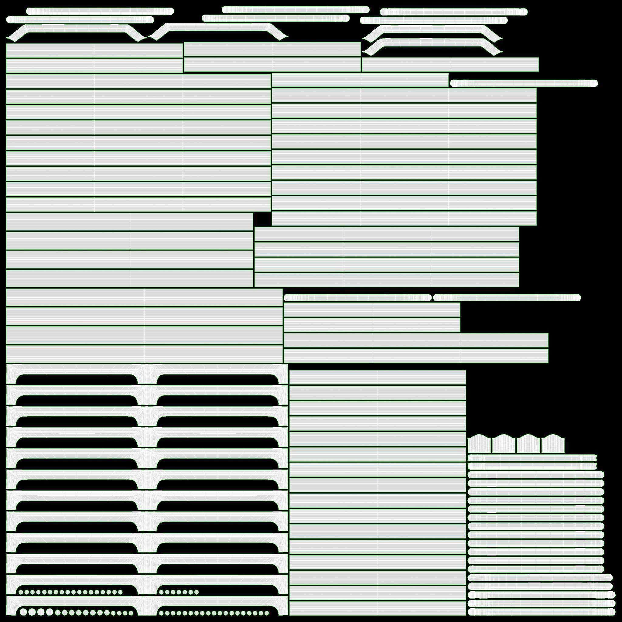 Multilayer Shoe Rack 3D model_8