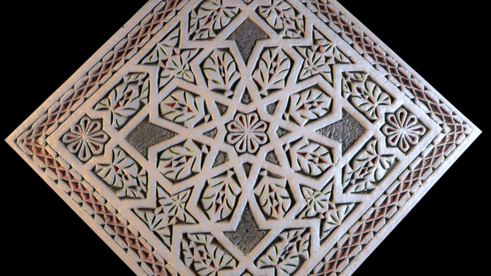 Moroccan GYPSUM 3D model_2