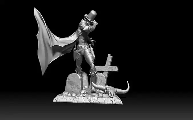Gunslinger Spawn 3D print model