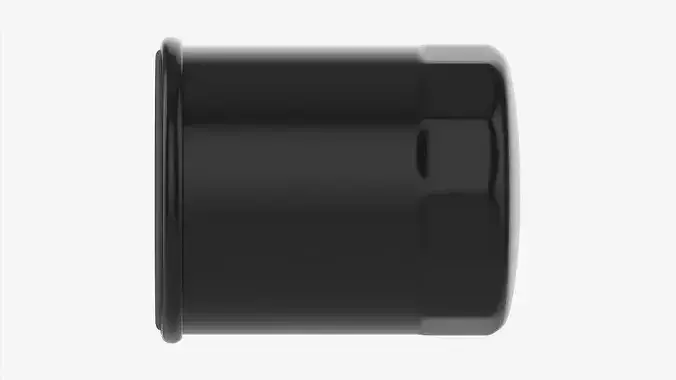 Oil filter 3D model 5