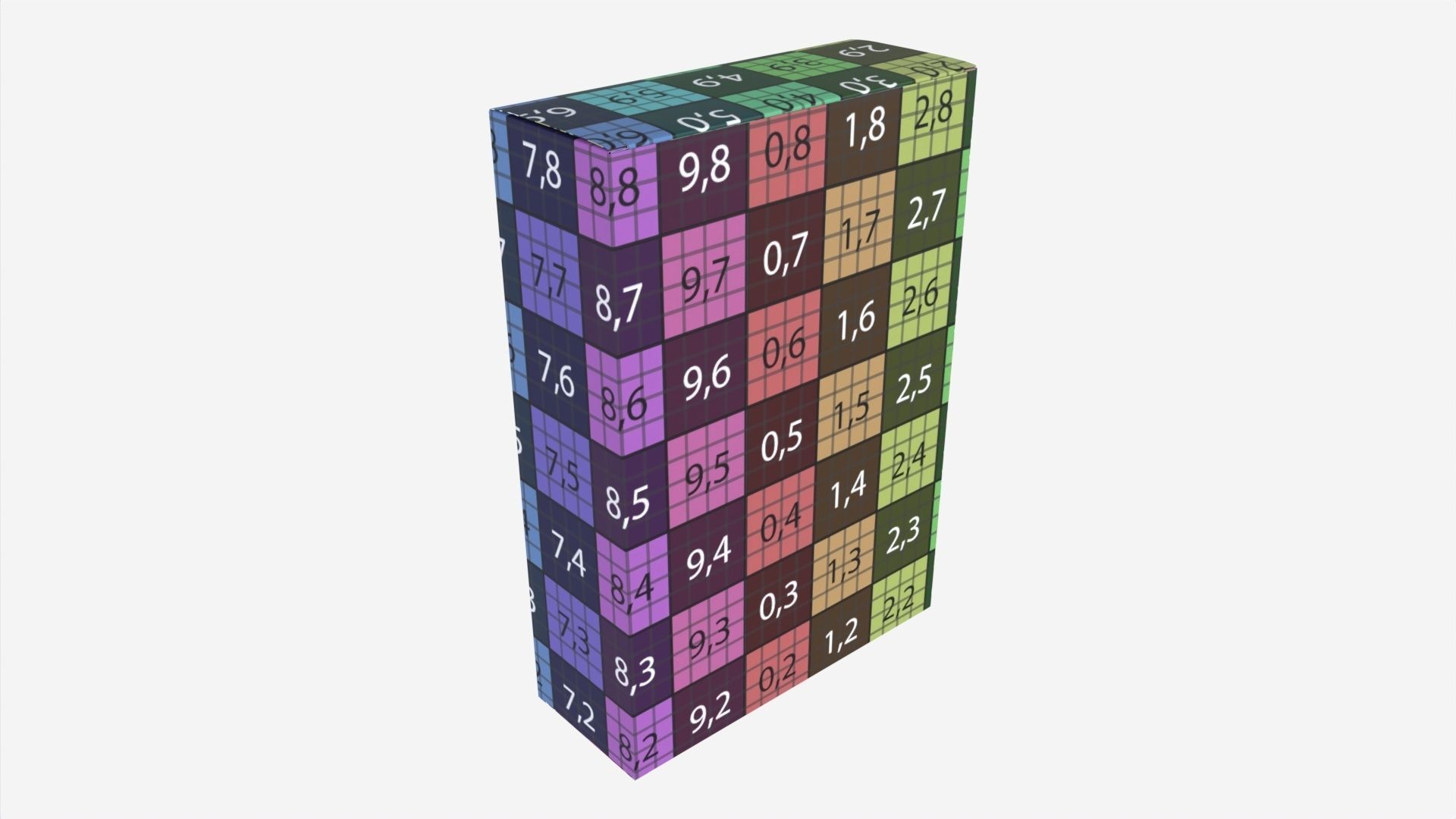 Paper box mockup 15 3D model_6