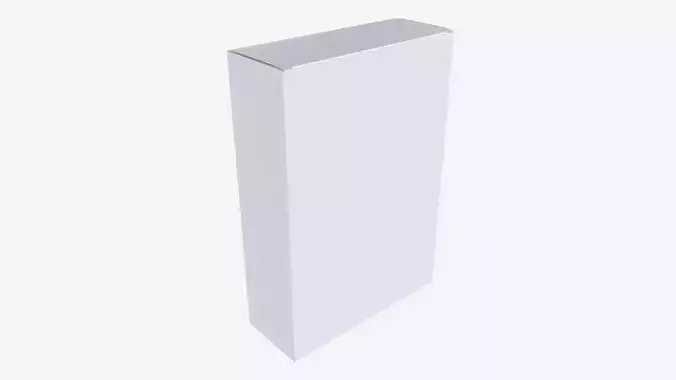 Paper box mockup 15 3D model