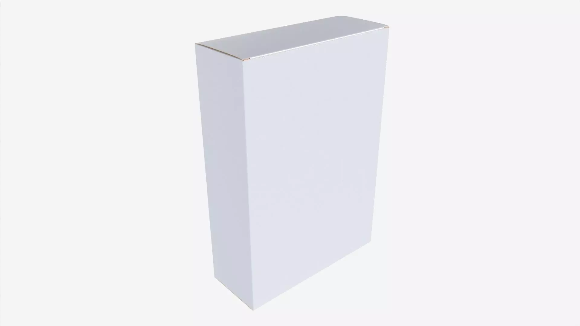 Paper box mockup 15 3D model_0
