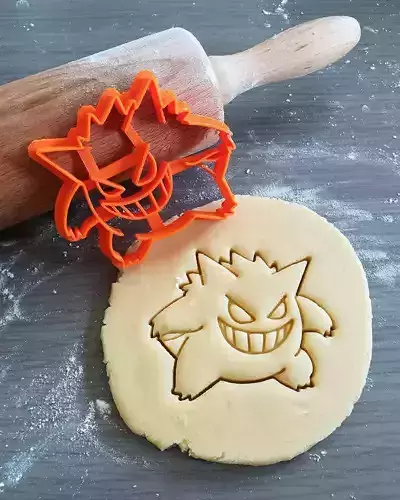 Gengar Pokemon Cookie Cutter