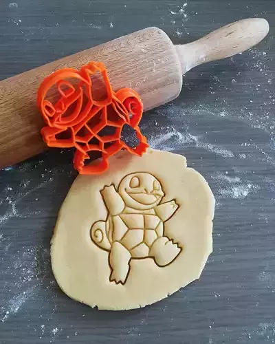 Squirtle Pokemon Cookie Cutter