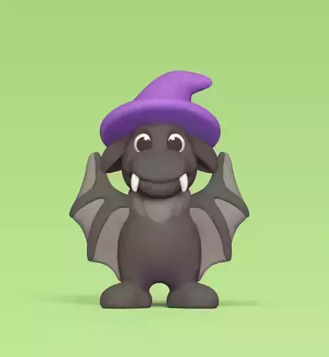 Bat with Hat