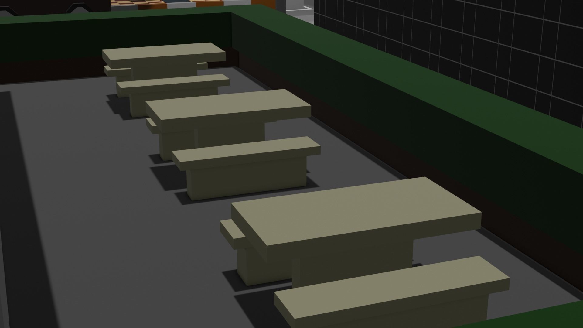 Lowpoly Industrial City Low-poly 3D model_13