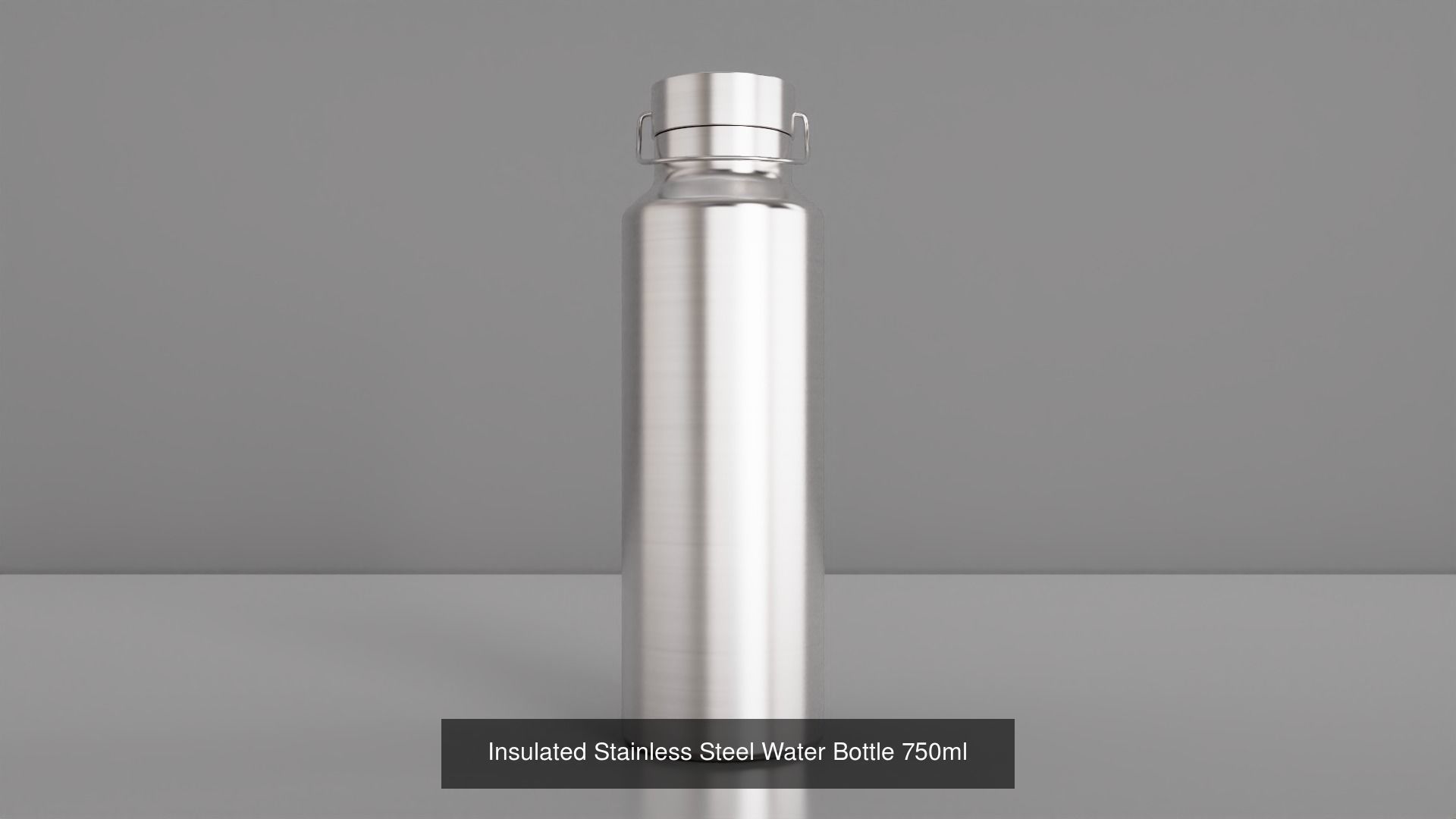 Sport Bottles - 4 Pack 3D Model Collection_1